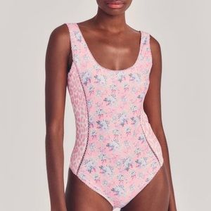 LoveShackFancy Mikkel One Piece Swimsuit